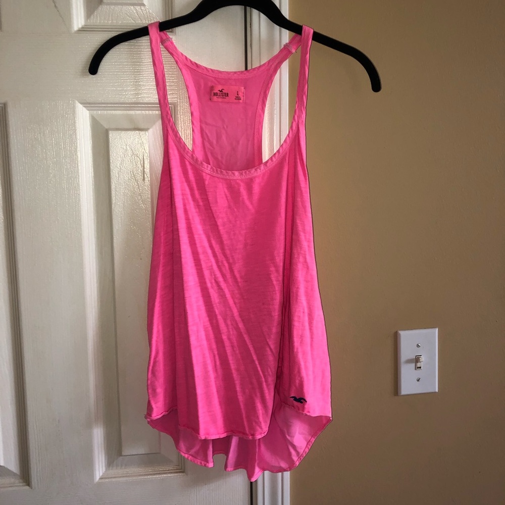 Pink Hollister Tank Top
